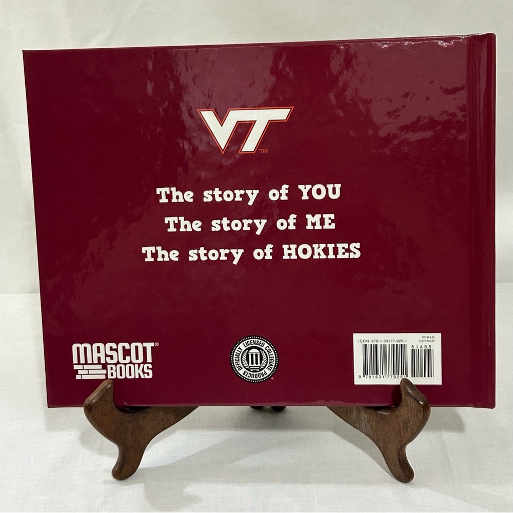 JustaGobbler Virginia Tech Children's Book - Picture 2 of 5